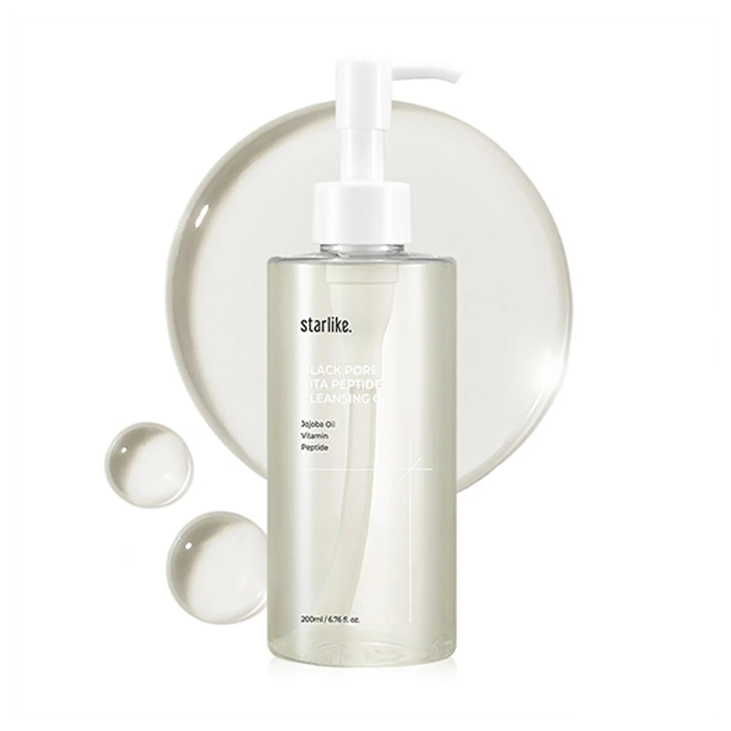 Starlike - Black Pore Vita Peptide Cleansing Oil 200ml